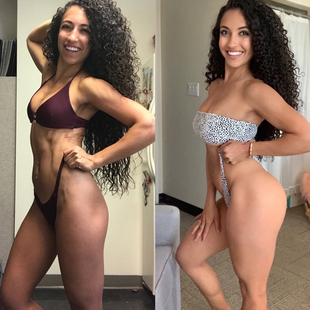 Coach glutes transformation before and after.